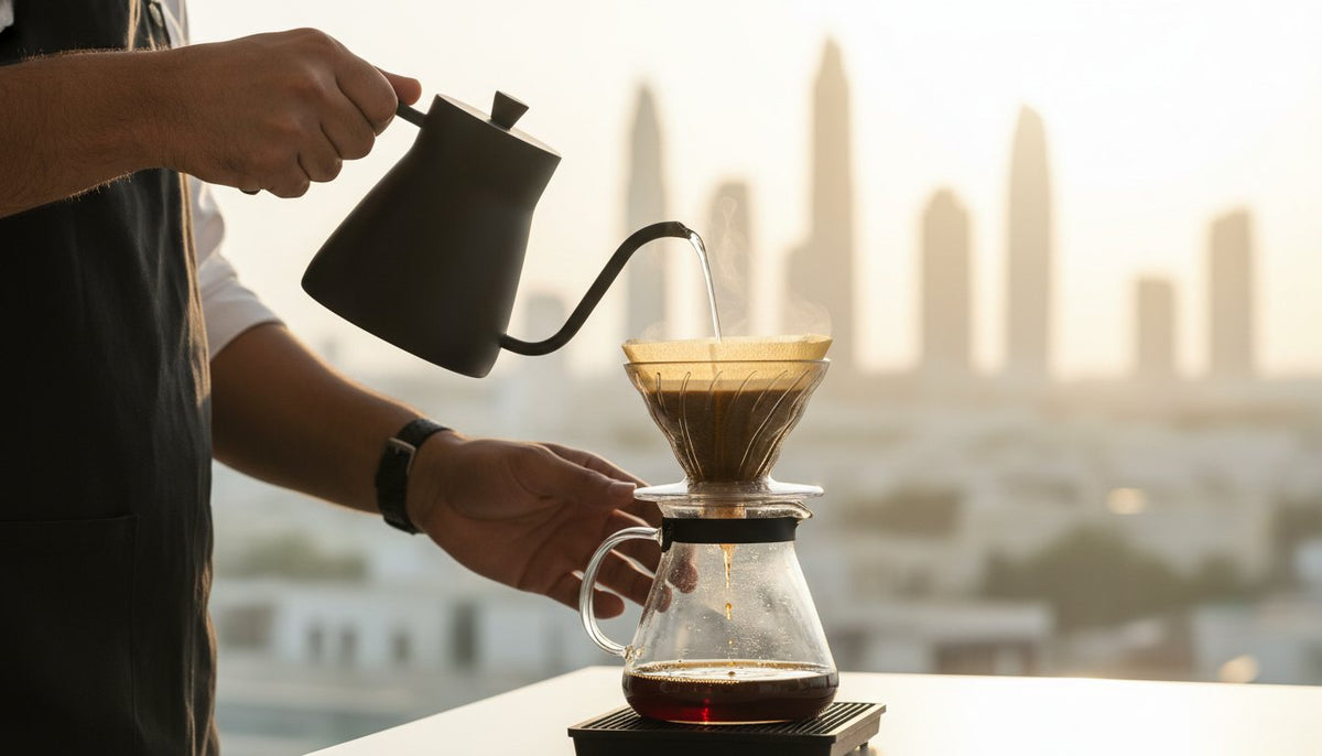 V60 Pour Over Kit UAE: The Connoisseur’s Guide to Precision Brewing (2026)