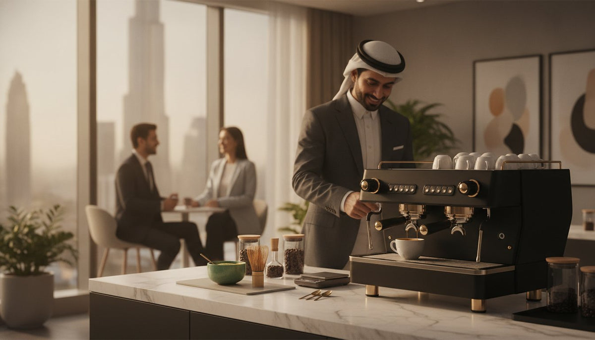 Office Coffee Solutions UAE: Elevating Workplace Culture with Italian Craftsmanship (2026)