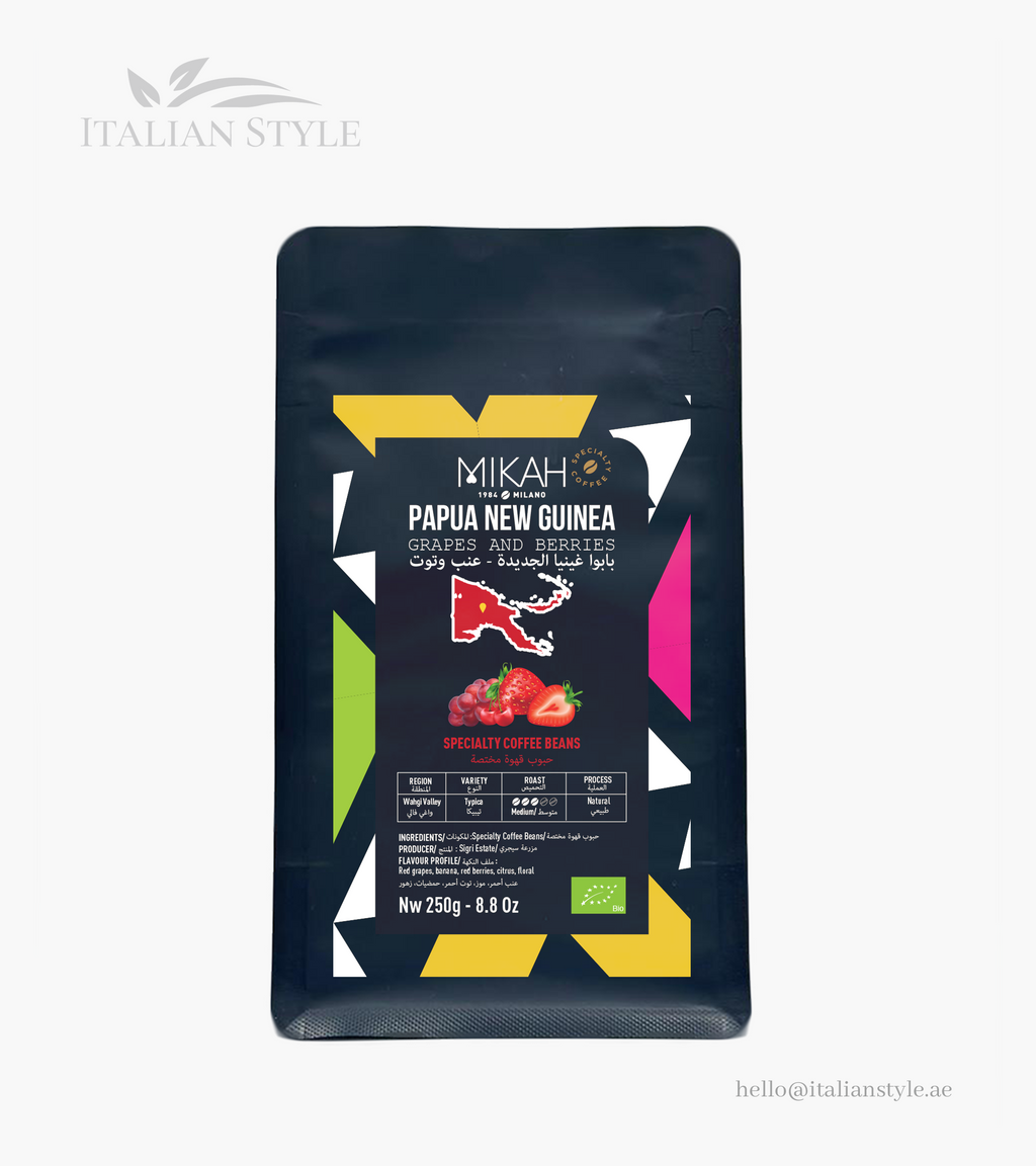 Mikah Papua New Guinea Grapes & Berries Speciality Coffee 250 G