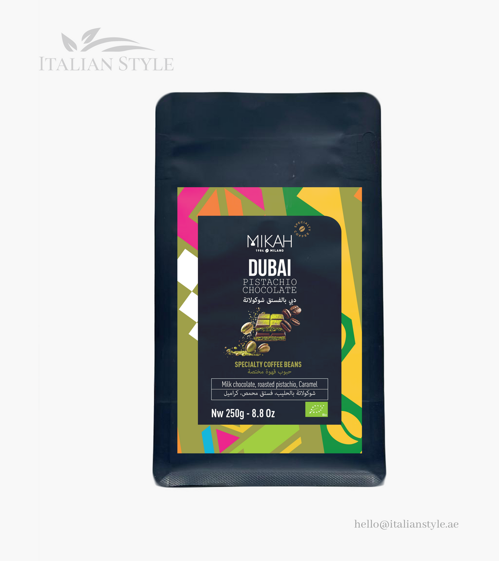 MIKAH Dubai Pistachio Chocolate  Specialty Coffee Beans 250 G
