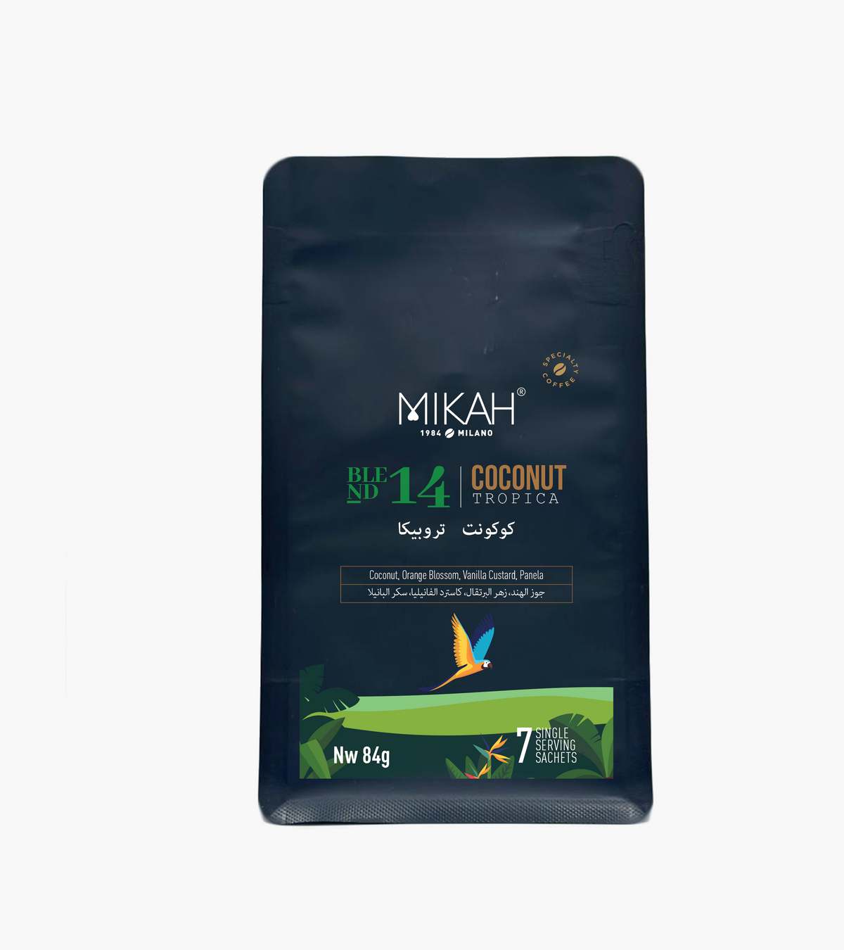 MIKAH Coconut Tropica Specialty Coffee 84g