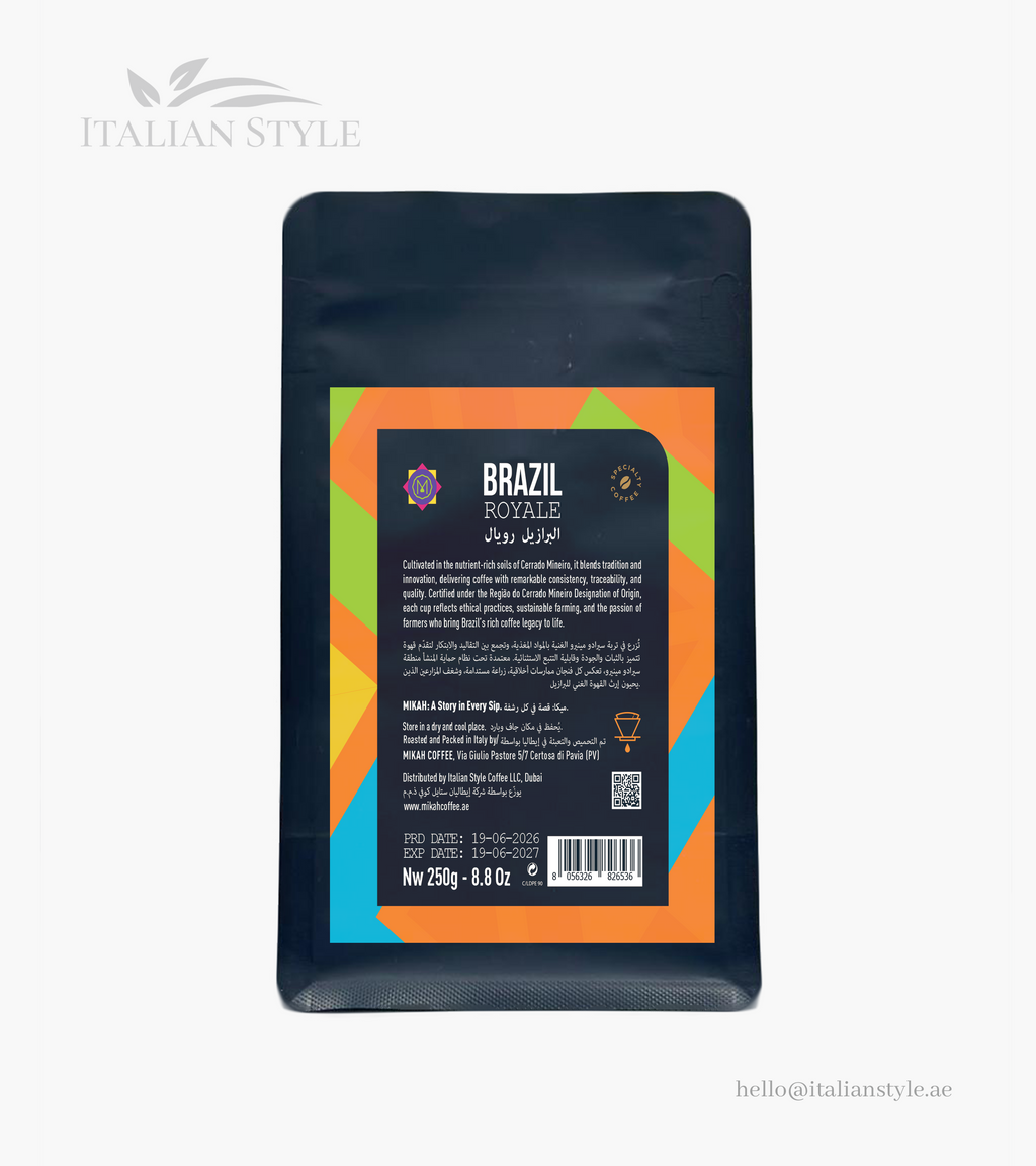 MIKAH Brazil Royale Specialty Coffee 250 G