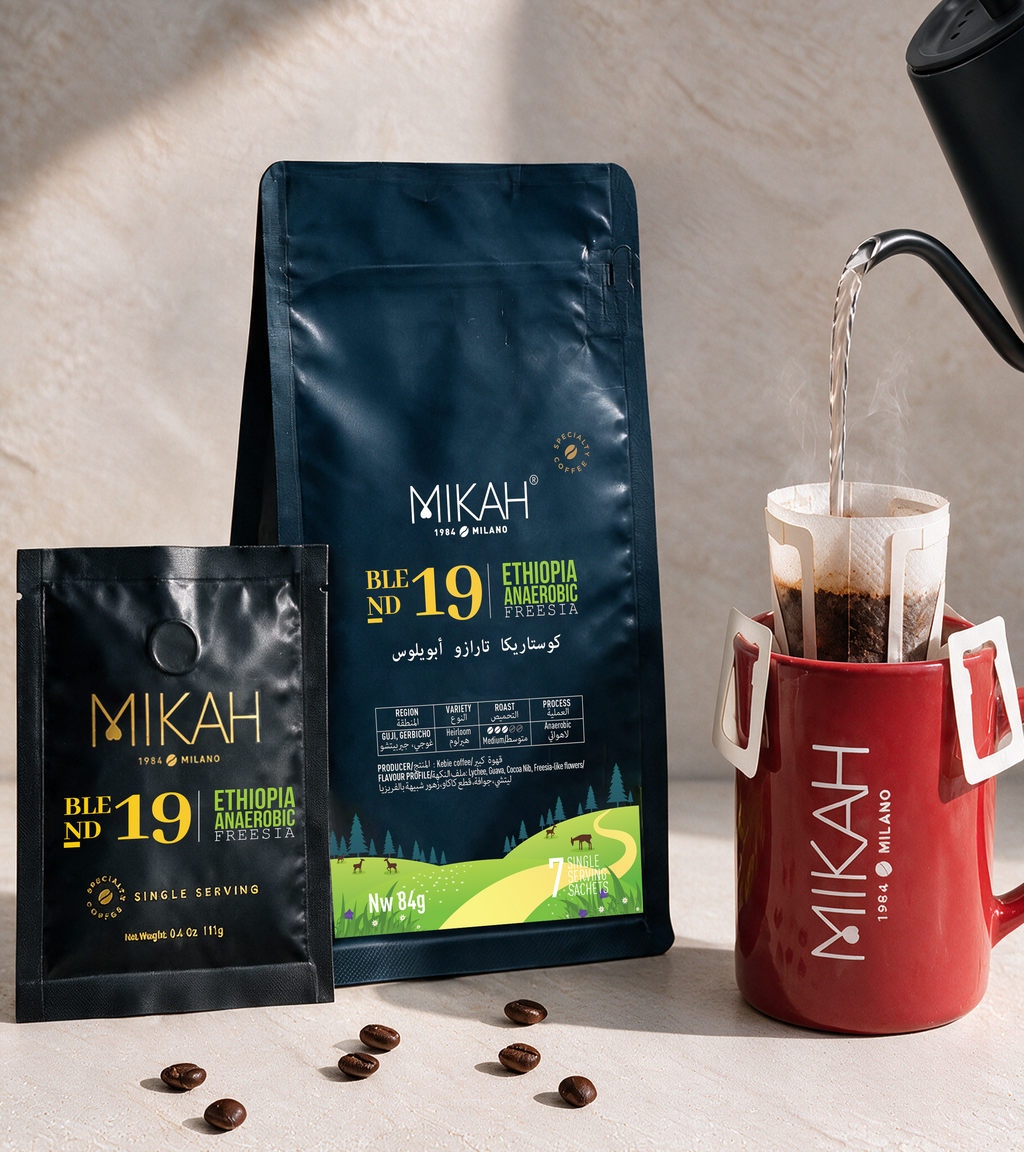 MIKAH Ethiopia Anaerobic Freesia Specialty Pour Over Coffee 84g