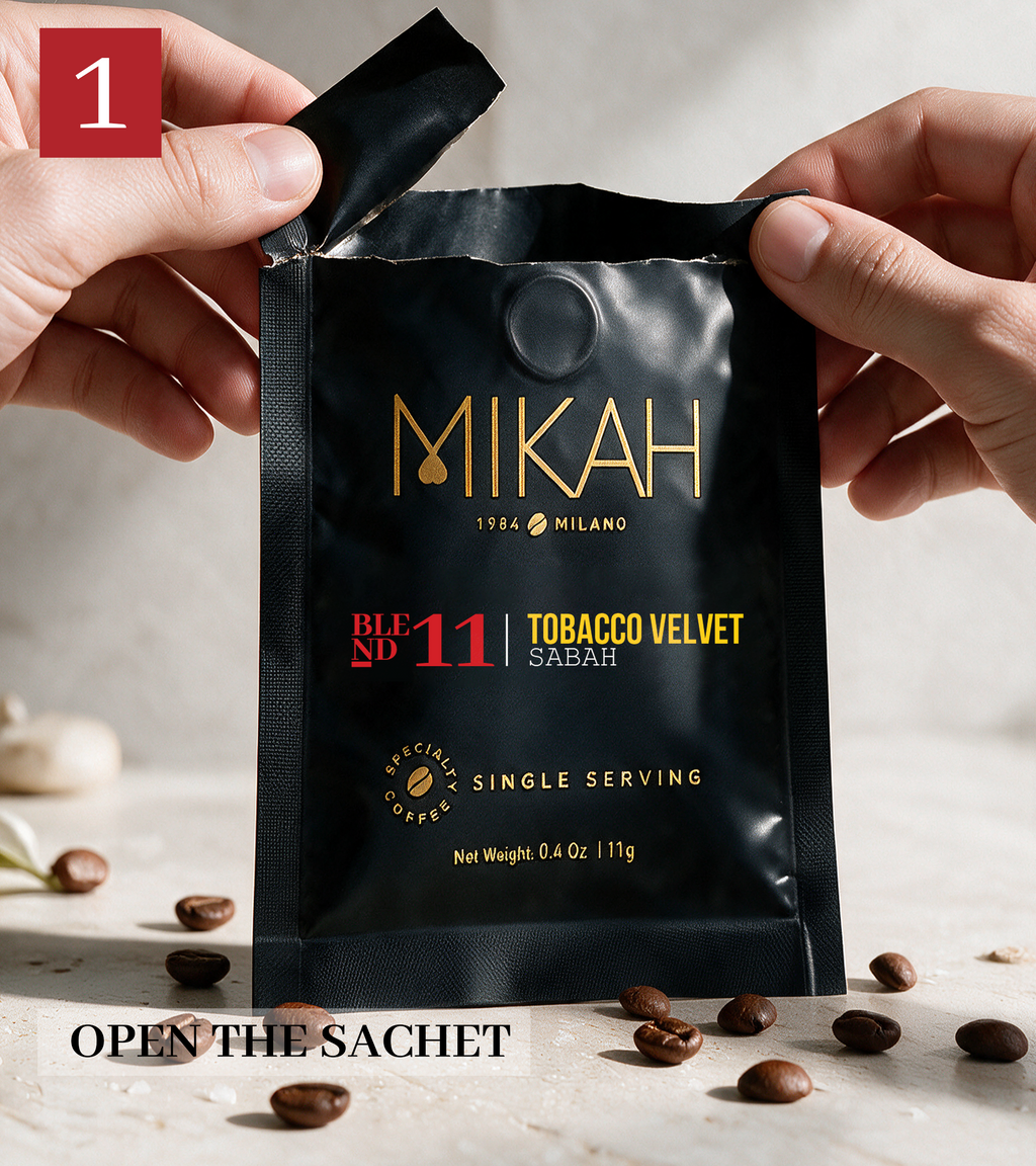 MIKAH Tobacco Velvet Specialty Pour Over Coffee 84g