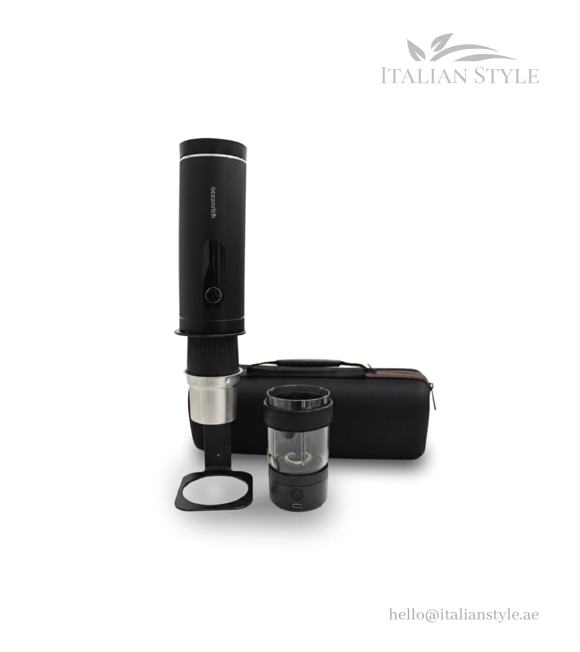 OceanRich All-In-One Portable Auto Hand-Brew Coffee Maker