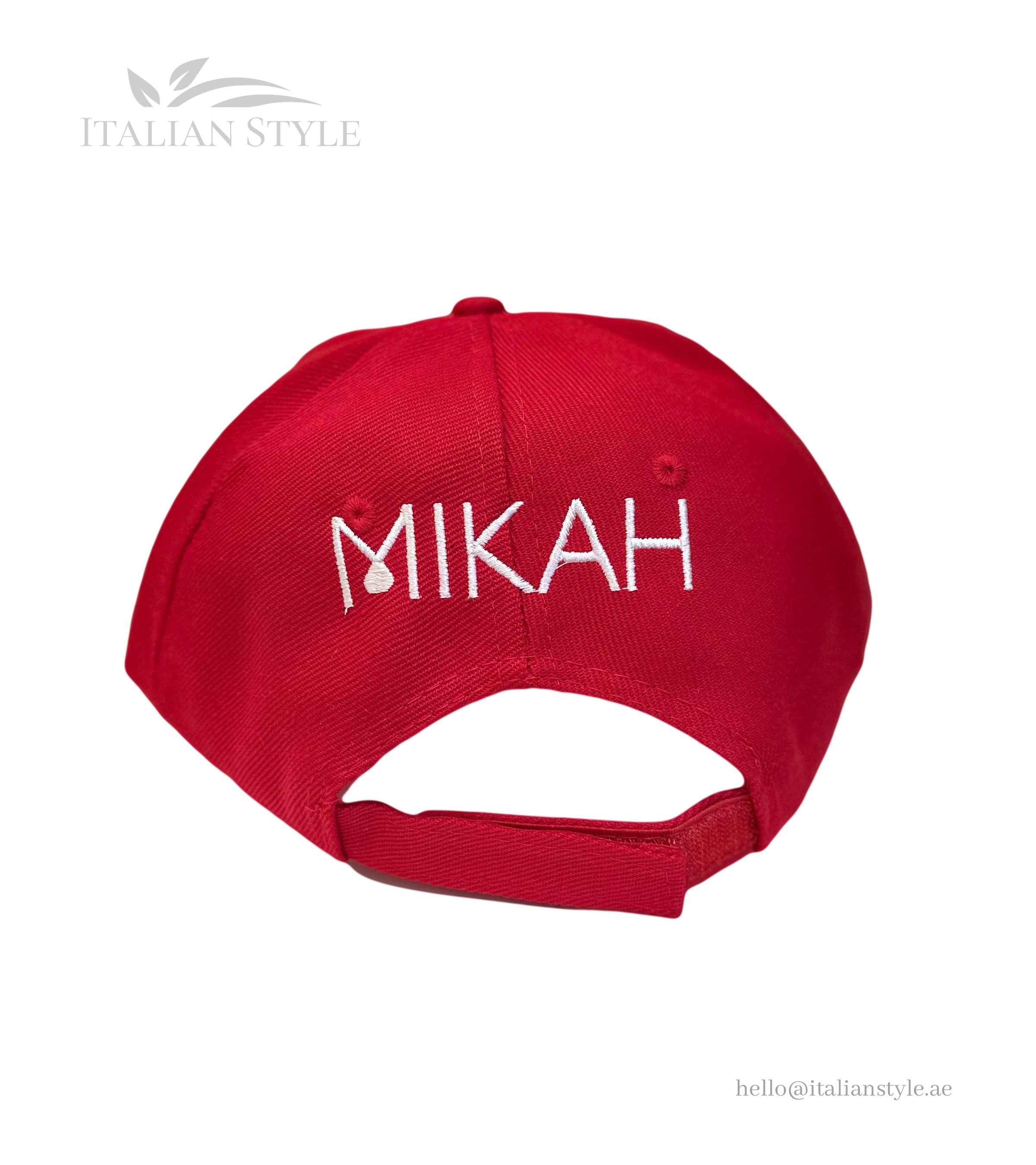 Mikah Cap - Red Colour