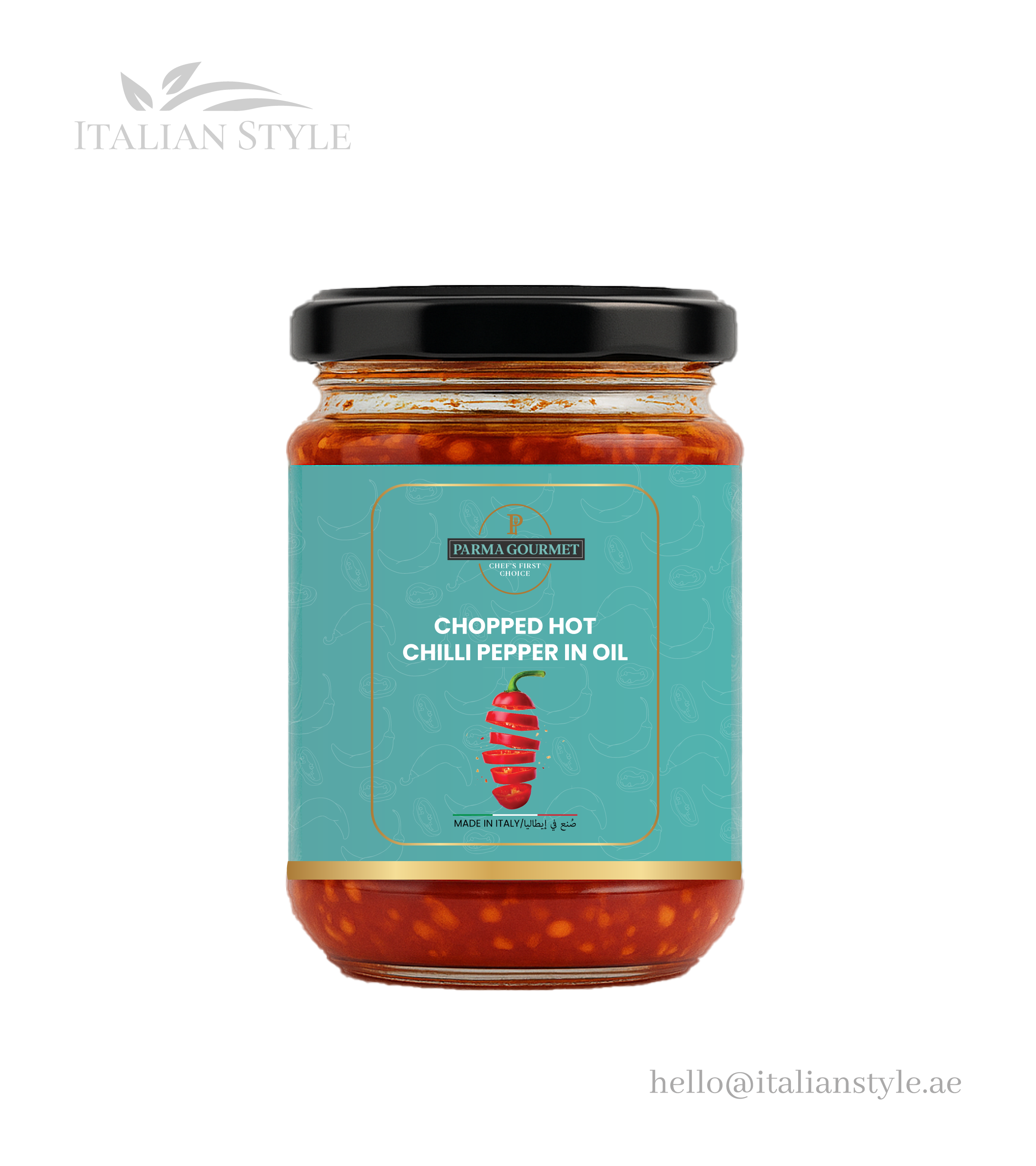 Chopped Hot Chilli Pepper In Oil