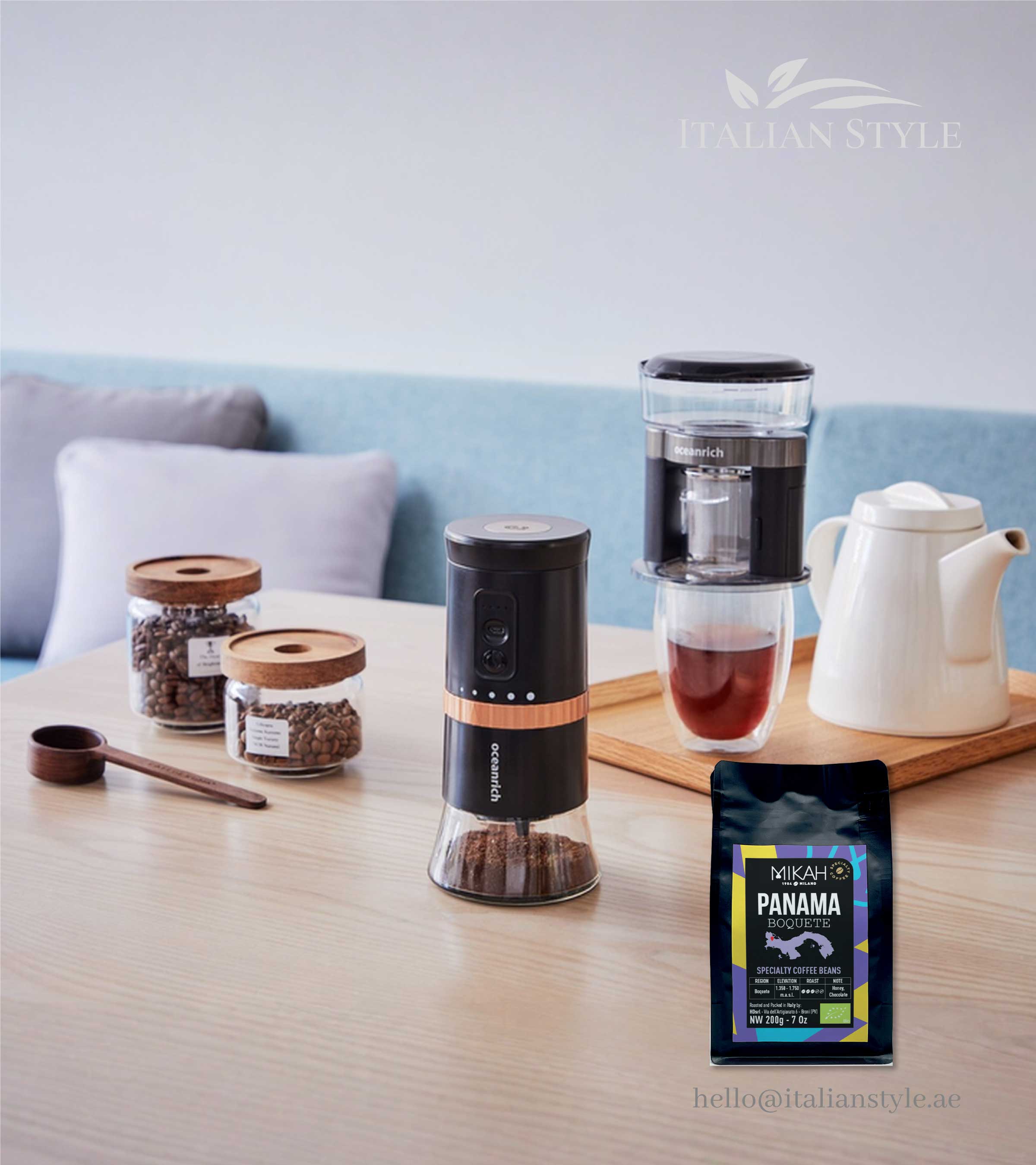 Oceanrich G2 Rechargeable Coffee Grinder