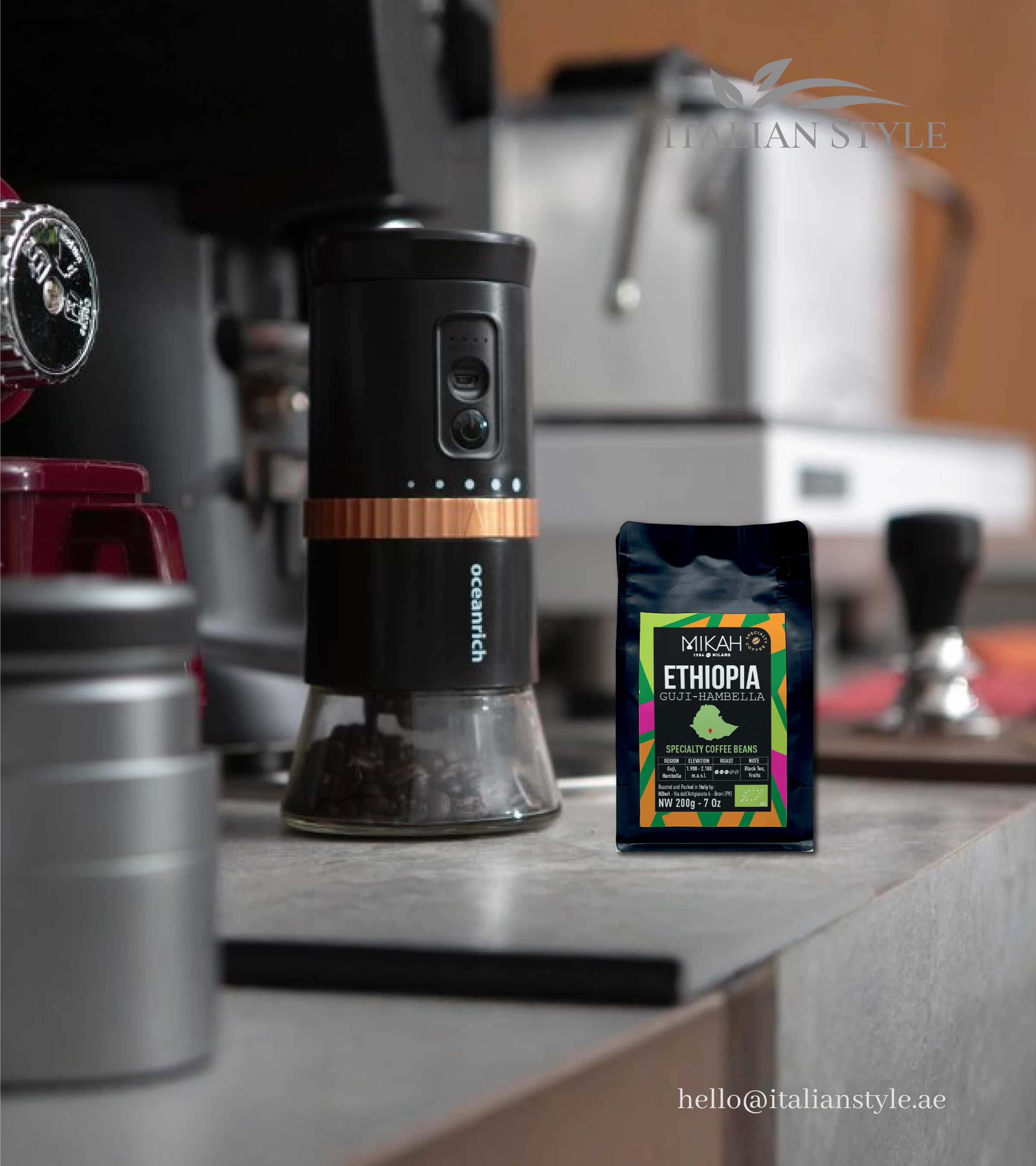 Oceanrich G2 Rechargeable Coffee Grinder