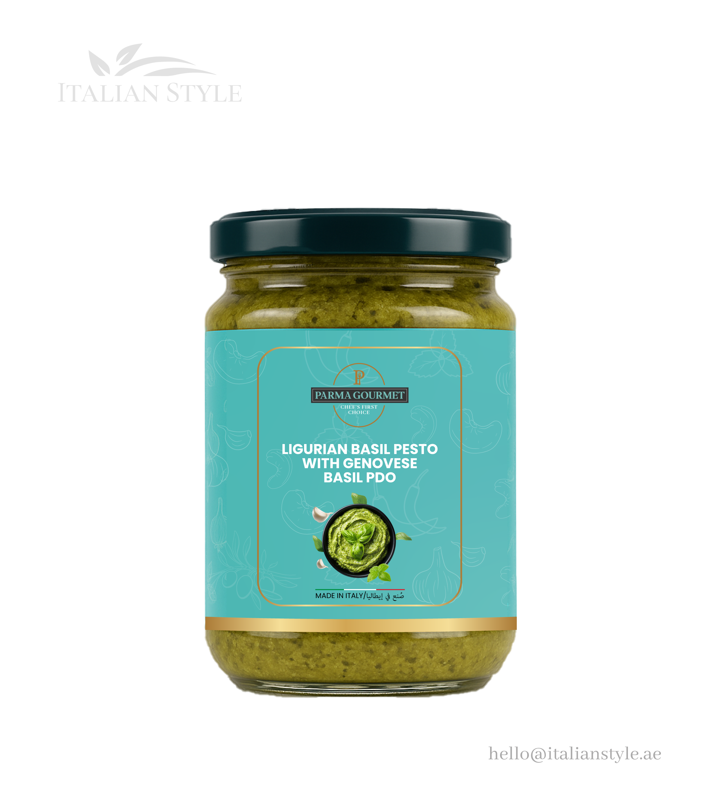 Ligurian Basil Pesto With Genovese Basil PDO