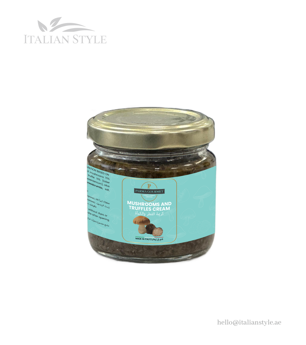 Mushrooms and Truffle Cream