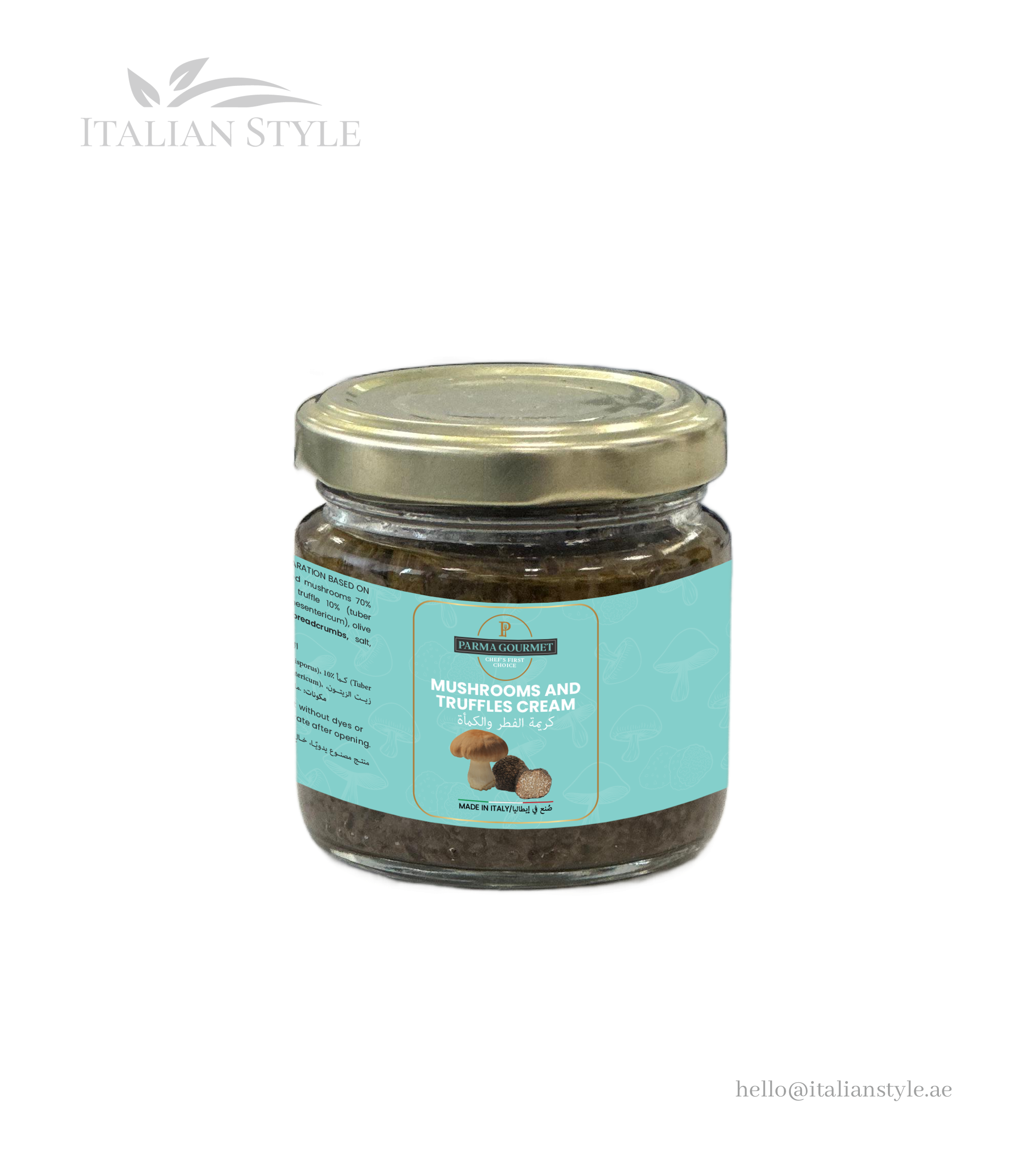 Mushrooms and Truffle Cream