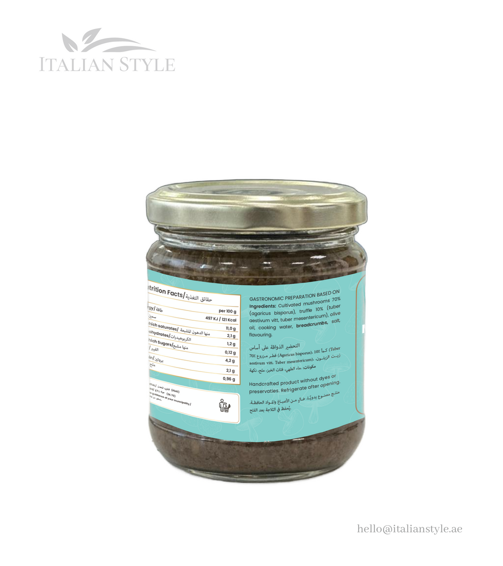 Mushrooms and Truffle Cream