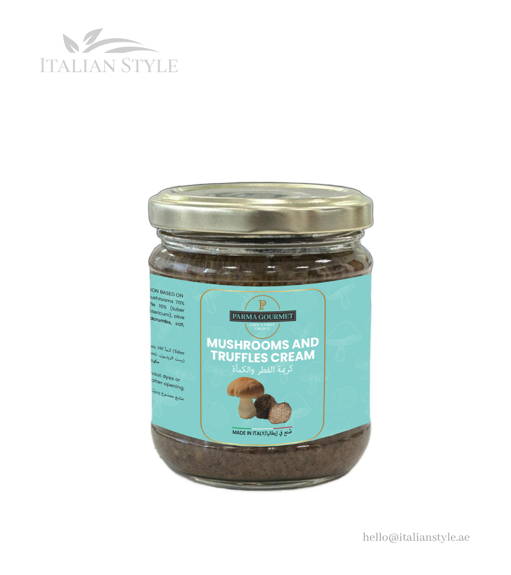 Mushrooms and Truffle Cream