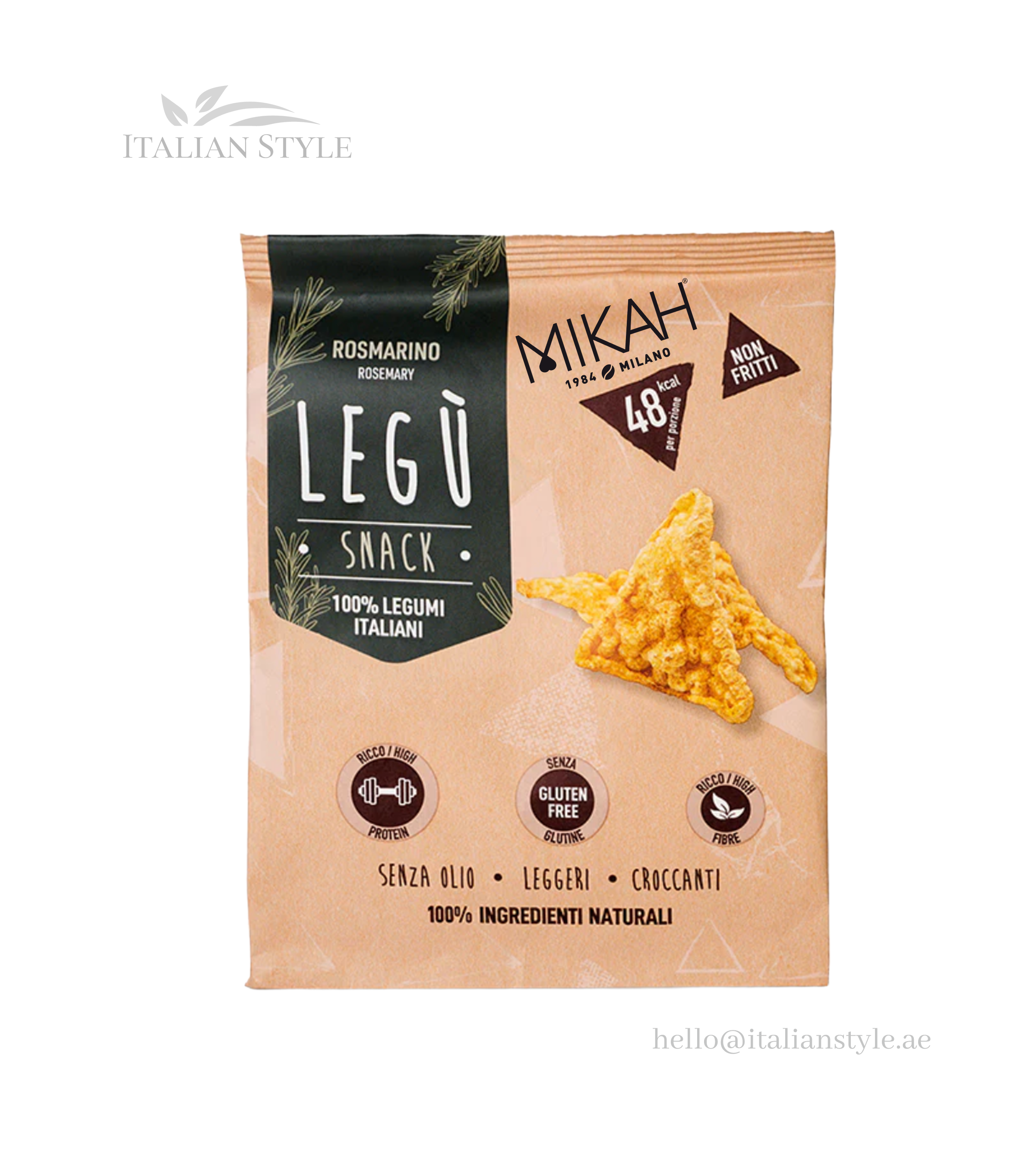 Italian Legume Snacks with Rosemary