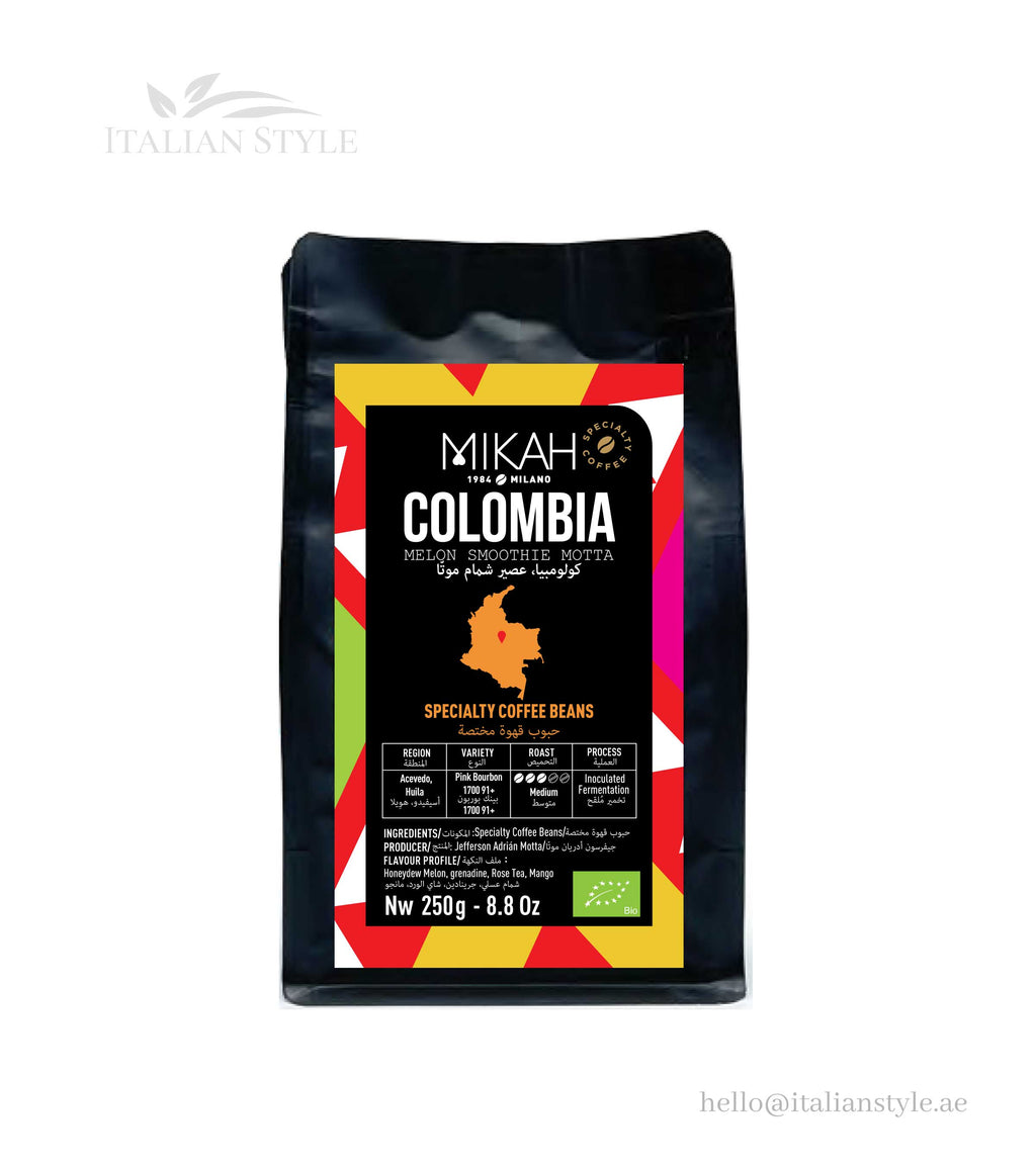 MIKAH SPECIALTY COFFEE COLOMBIA ACEVEDO, HUILA. Melon Smoothie