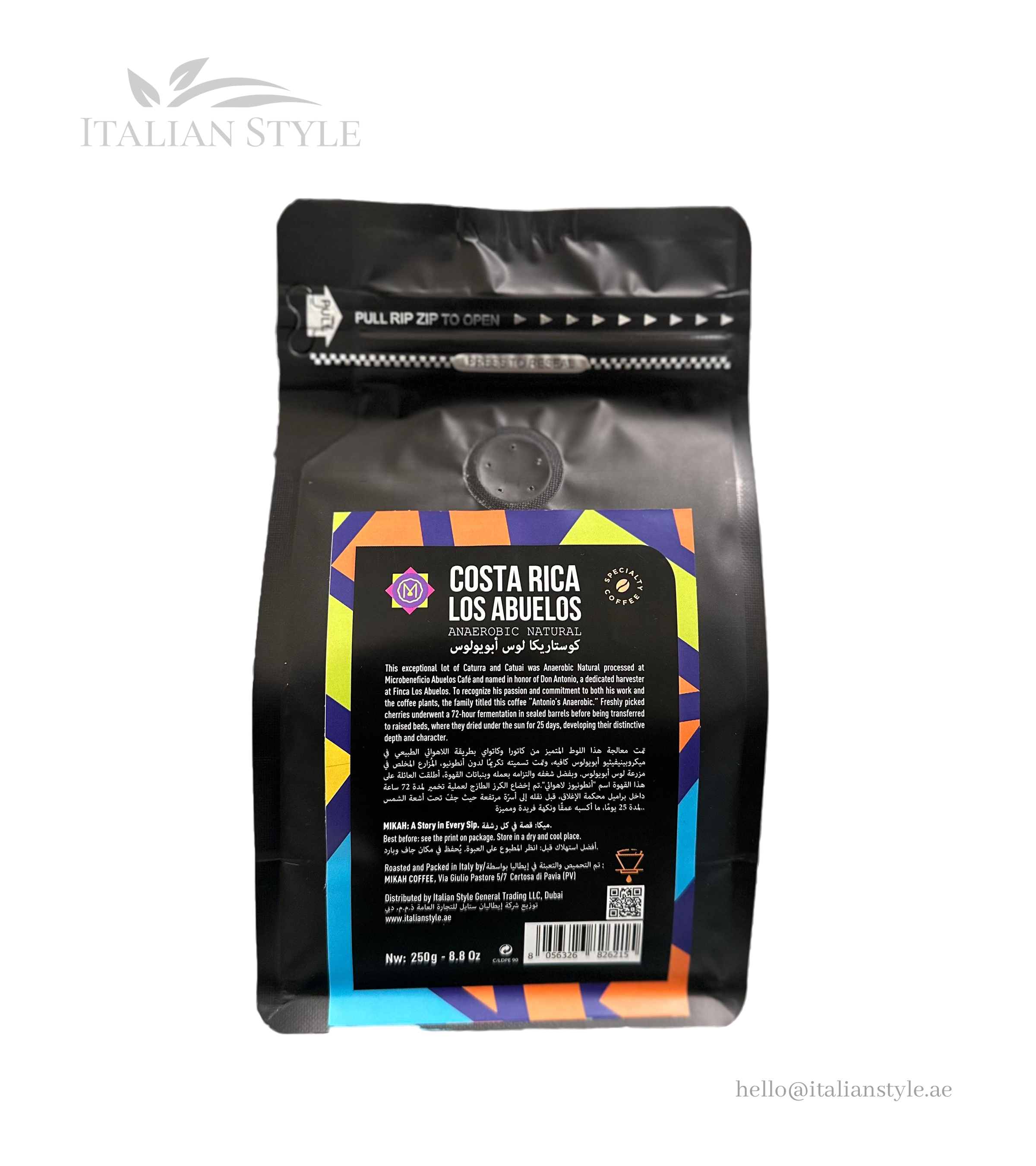 Mikah Costa Rica Los Abuelos Speciality Coffee