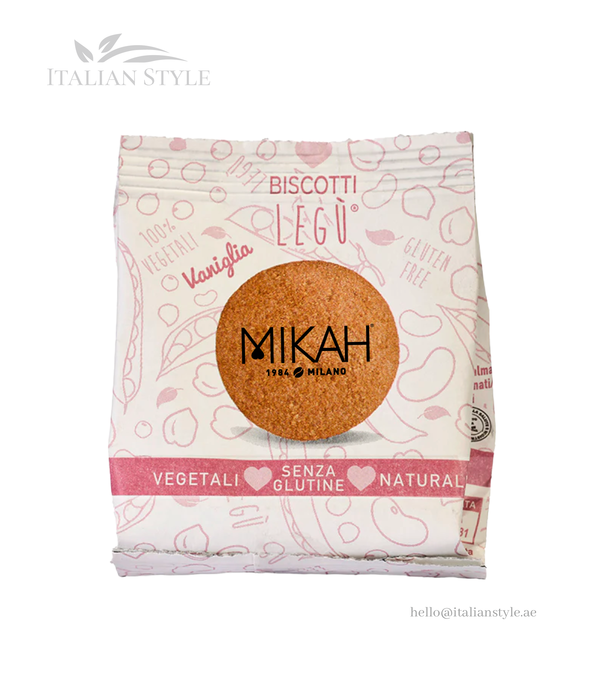 VANILLA BISCUITS 100% PLANT BASED GLUTEN FREE