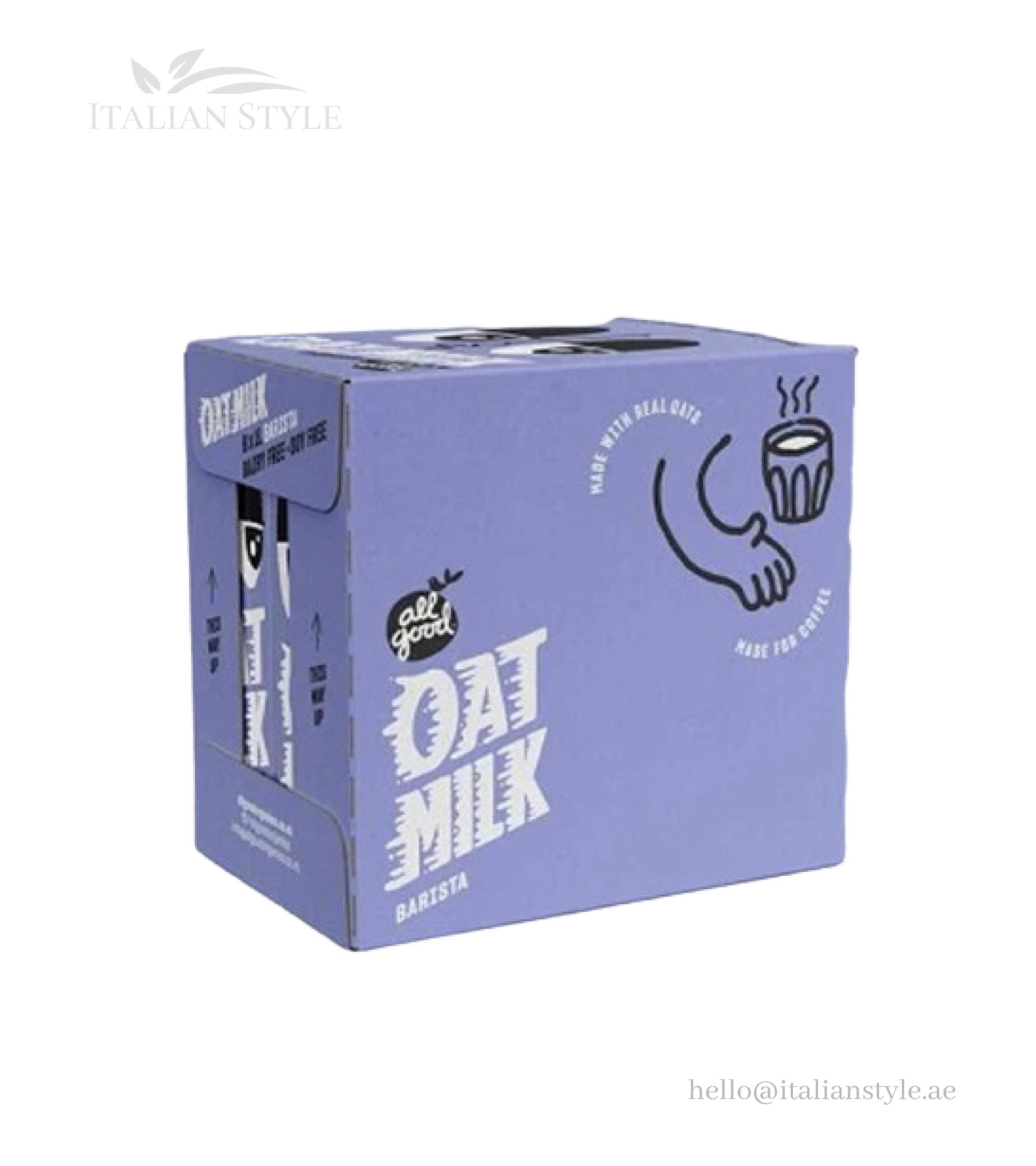 All Good Oat Milk Oat Barista - (6x1L)
